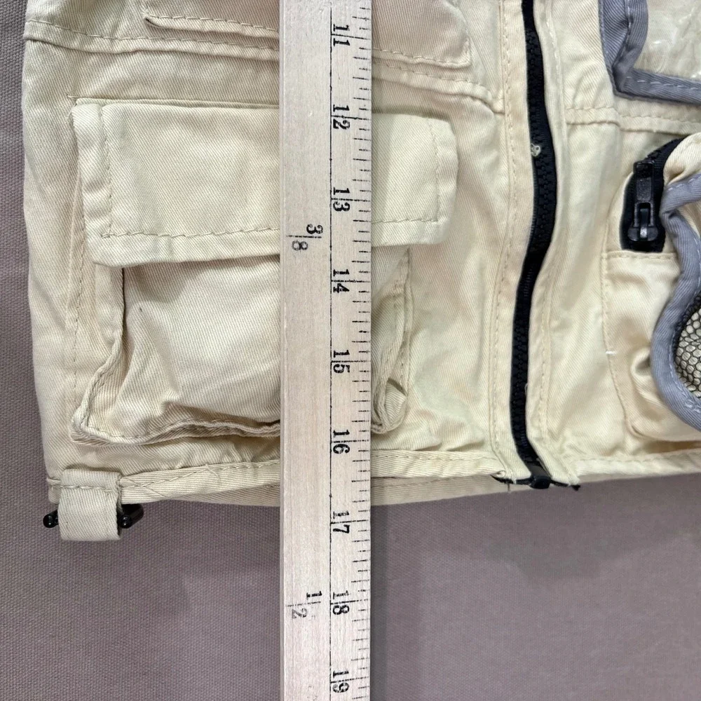 Backyard Safari Vest Kids OS Tan Adventure Cargo Fishing Costume Utility Outdoor